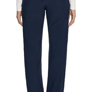 2 COZYFIT Straight Leg Scrub Pants, Drawstring Soft Stretch